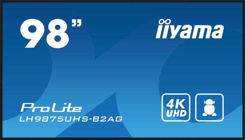 iiyama Digital Signage Display LH9875UHS-B2AG 247,7 cm (97,5 Zoll) von iiyama