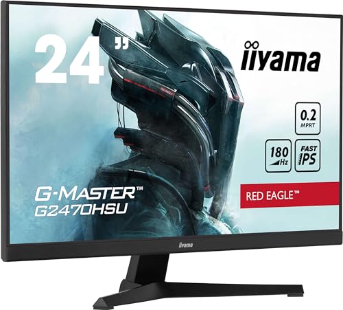 iiyama RED Eagle G-Master G2470HSU-B6 23.8" LED IPS FullHD 180Hz iiyama RED Eagle G-Master G2470HSU-B6 23.8" LED IPS FullHD 180Hz von iiyama