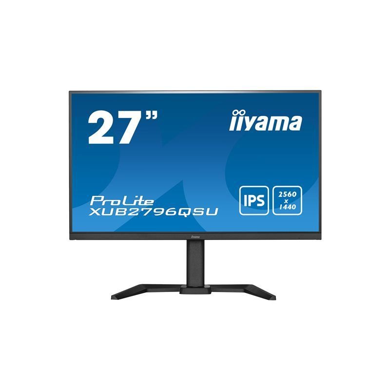 iiyama ProLite 68,5cm 27Zoll 2560x1440 WQHD @75Hz 1ms mattschwarz iiyama ProLite 68,5cm 27Zoll 2560x1440 WQHD @75Hz 1ms mattschwarz von iiyama