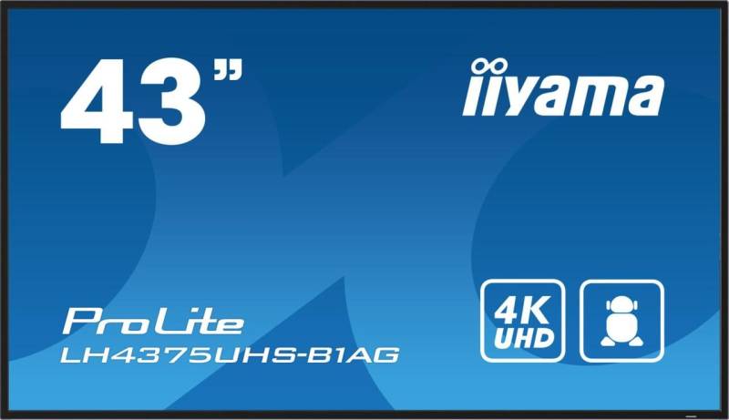 iiyama ProLite LH4375UHS-B1AG Signage Display 108cm (42,5 Zoll) von iiyama