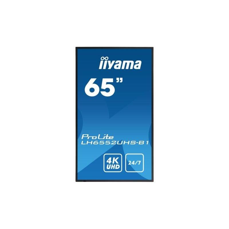 iiyama ProLite LH6552UHS-B1 163,9 cm (64,5 Zoll) LCD-Display 4K UHD von iiyama