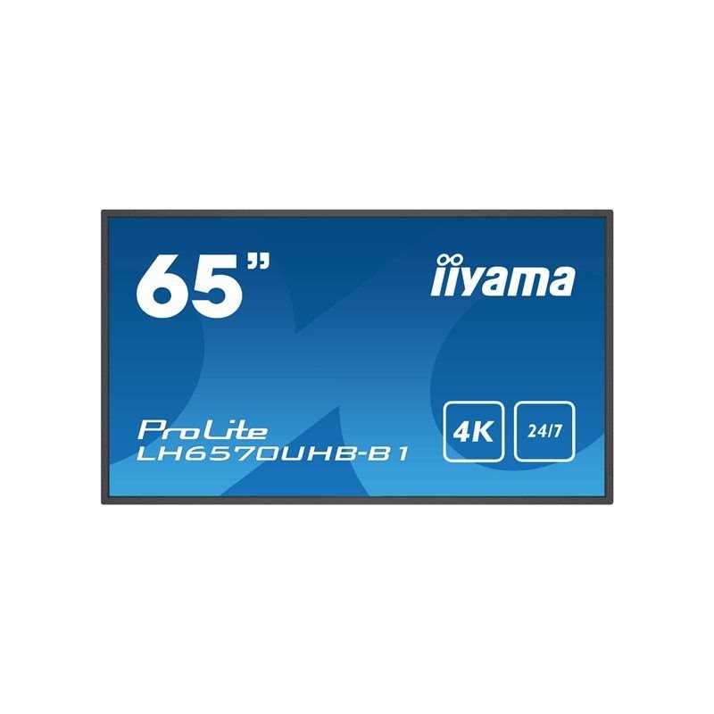 iiyama ProLite LH6570UHB-B1 164cm 64,5Zoll 4K UHD 2160p 3840x2160 von iiyama