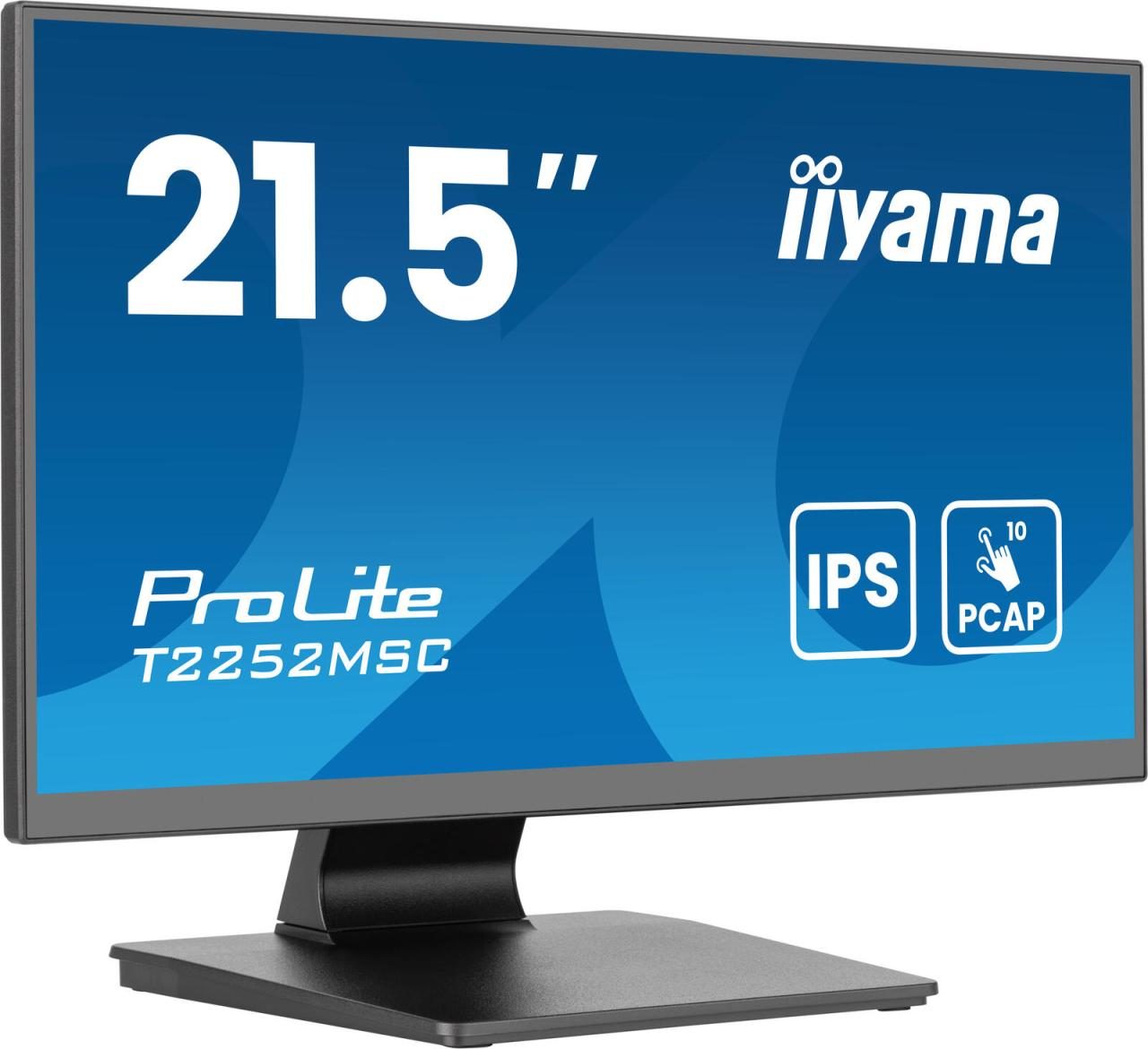 iiyama ProLite T2252MSC-B2AG PCAP 10-Punkt Multi-Touch-Monitor 54.5 cm (21.5") von iiyama