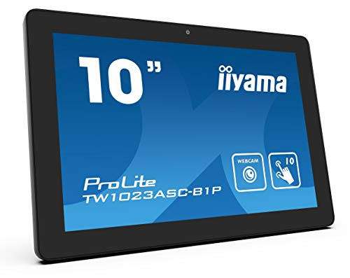 iiyama ProLite TW1023ASC-B1P 25,5cm 10,1" LED-Monitor WXGA 10 Punkt Multitouch kapazitiv HDMI USB2.0 RJ45 Android-OS PoE schwarz iiyama ProLite TW1023ASC-B1P 25,5cm 10,1" LED-Monitor WXGA 10 Punkt Multitouch kapazitiv HDMI USB2.0 RJ45 Android-OS PoE schwarz von iiyama