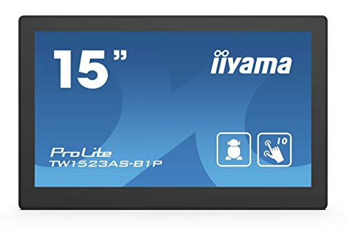 iiyama ProLite TW1523AS-B1P 39,5cm 15,6" LED-Monitor Full-HD 10 Punkt Multitouch kapazitiv HDMI USB2.0 RJ45 Android-OS PoE schwarz iiyama ProLite TW1523AS-B1P 39,5cm 15,6" LED-Monitor Full-HD 10 Punkt Multitouch kapazitiv HDMI USB2.0 RJ45 Android-OS PoE schwarz von iiyama