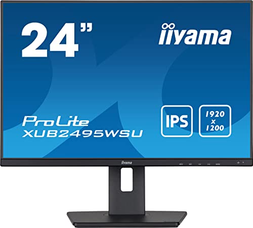 iiyama ProLite XUB2495WSU-B5 écran plat de PC 61,2 cm (24.1") 1920 x 1200 pixels WUXGA LCD Noir von iiyama