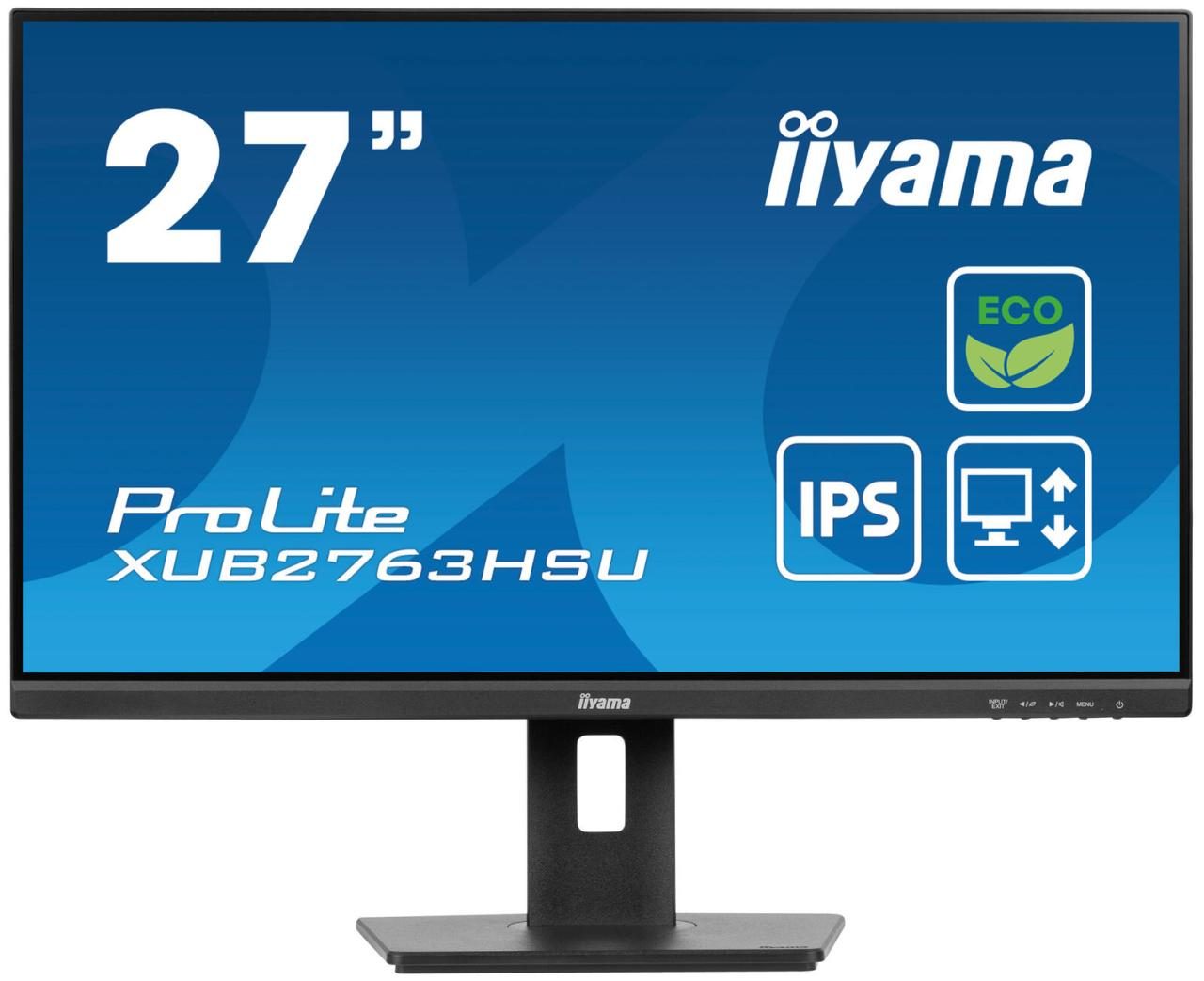 iiyama ProLite XUB2763HSU-B1 Monitor 68,6 cm (27") von iiyama