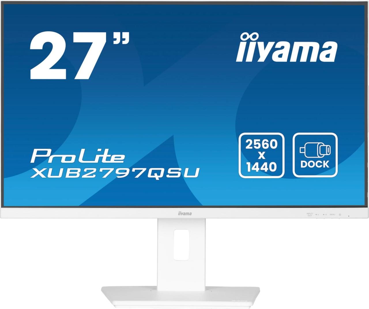 iiyama ProLite XUB2797QSU-W2 Quad HD Display 68,6 cm (27") von iiyama
