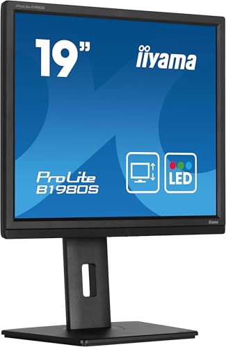 iiyama Prolite B1980S-B1 48cm 19" LED-Monitor SXGA HDMI DP Höhenverstellung Pivot schwarz iiyama Prolite B1980S-B1 48cm 19" LED-Monitor SXGA HDMI DP Höhenverstellung Pivot schwarz von iiyama