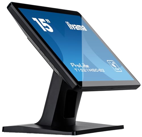 iiyama Prolite T1521MSC-B2 38cm 15" LED-Monitor XGA 10 Punkt Multitouch kapazitiv VGA HDMI 7H IP65 schwarz iiyama Prolite T1521MSC-B2 38cm 15" LED-Monitor XGA 10 Punkt Multitouch kapazitiv VGA HDMI 7H IP65 schwarz von iiyama
