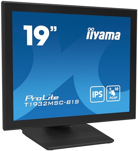 iiyama Prolite T1932MSC-B1S 48cm 19" IPS LED-Monitor SXGA 10 Punkt Multitouch kapazitiv VGA HDMI DP Audio-in/Out IP54 schwarz iiyama Prolite T1932MSC-B1S 48cm 19" IPS LED-Monitor SXGA 10 Punkt Multitouch kapazitiv VGA HDMI DP Audio-in/Out IP54 schwarz von iiyama