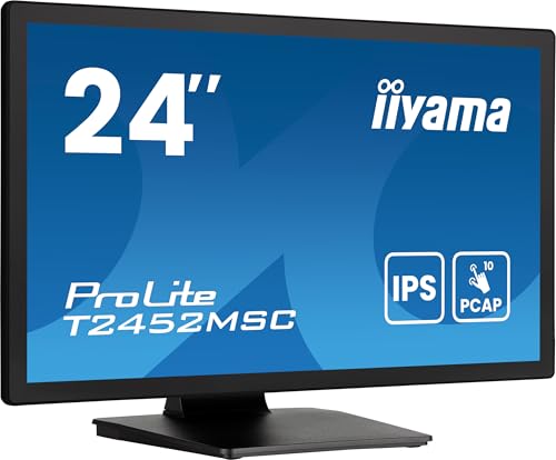iiyama Prolite T2452MSC-B1AG 60,5cm 23,8" IPS LED-Monitor Full-HD 10 Punkt Multitouch kapazitiv HDMI DP USB3.2 7H AntiGlare-Beschichtung schwarz iiyama Prolite T2452MSC-B1AG 60,5cm 23,8" IPS LED-Monitor Full-HD 10 Punkt Multitouch kapazitiv HDMI DP USB3.2 7H AntiGlare-Beschichtung schwarz von iiyama