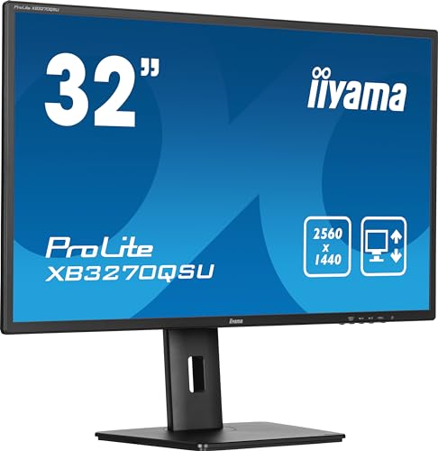 iiyama Prolite XB3270QSU-B1 31.5" LED IPS QHD 100Hz iiyama Prolite XB3270QSU-B1 31.5" LED IPS QHD 100Hz von iiyama