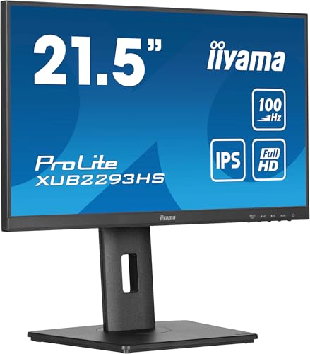 Iiyama ProLite XUB2293HS-B6 21.5" LED IPS FullHD 100Hz Iiyama ProLite XUB2293HS-B6 21.5" LED IPS FullHD 100Hz von iiyama