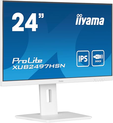 iiyama Prolite XUB2497HSN-W2 23.8" LED IPS FullHD 100Hz Altavoces Altura Ajustable USB-C iiyama Prolite XUB2497HSN-W2 23.8" LED IPS FullHD 100Hz Altavoces Altura Ajustable USB-C von iiyama