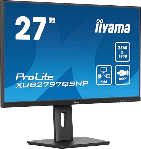 iiyama Prolite XUB2797QSNP-B1 27" LED IPS WQHD 100Hz USB-C iiyama Prolite XUB2797QSNP-B1 27" LED IPS WQHD 100Hz USB-C von iiyama