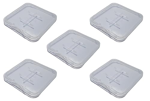 5 Stück Schutz-hülle für SD Speicherkarte Aufbewahrung Box (Für Micro SD Karte) von ikarex-shop