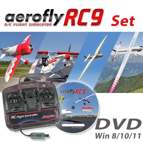 aeroflyRC9 auf DVD mit USB FlightController von ikarus