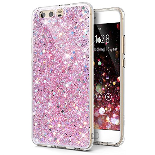 Kompatibel mit Huawei P10 Plus Hülle,Huawei P10 Plus Schutzhülle,Kristall Bling Glänzend Glitzer Kristall Strass Diamant TPU Silikon Hülle Handyhülle Crystal Schutzhülle für Huawei P10 Plus,Rosa Kompatibel mit Huawei P10 Plus Hülle,Huawei P10 Plus Schutzhülle,Kristall Bling Glänzend Glitzer Kristall Strass Diamant TPU Silikon Hülle Handyhülle Crystal Schutzhülle für Huawei P10 Plus,Rosa von ikasus