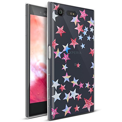 Kompatibel mit Sony Xperia X Compact Hülle,Bunte Gemalte Mandala Blumen Muster Transparent TPU Silikon Handyhülle Tasche Silikon Case Durchsichtig Schutzhülle für Sony Xperia X Compact,Farbige Sterne Kompatibel mit Sony Xperia X Compact Hülle,Bunte Gemalte Mandala Blumen Muster Transparent TPU Silikon Handyhülle Tasche Silikon Case Durchsichtig Schutzhülle für Sony Xperia X Compact,Farbige Sterne von ikasus