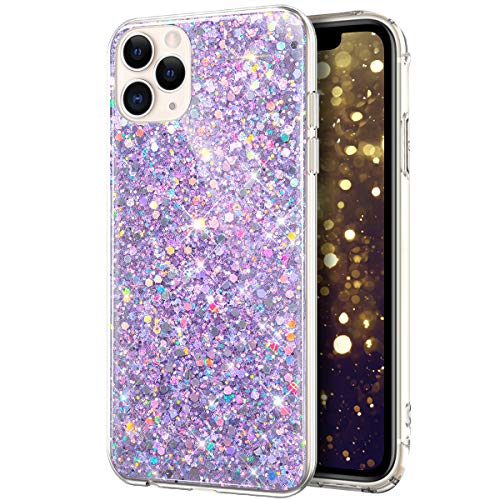 Kompatibel mit iPhone 11 Pro Hülle,Kristall Bling Glänzend Glitzer Kristall Strass Diamant TPU Silikon Durchsichtig Bumper Hülle Handyhülle Crystal Glitzer Schutzhülle für iPhone 11 Pro,Lila Kompatibel mit iPhone 11 Pro Hülle,Kristall Bling Glänzend Glitzer Kristall Strass Diamant TPU Silikon Durchsichtig Bumper Hülle Handyhülle Crystal Glitzer Schutzhülle für iPhone 11 Pro,Lila von ikasus