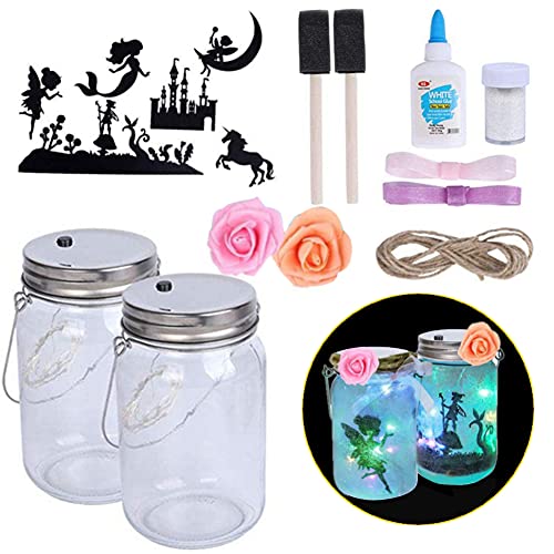 ikasus 2 Stück Solar Laterne Glas,DIY Einmachglas Lichter,LED Wetterfest Aussen Lampions,Hängeleuchten Gartenlampe,Gartendeko Solarleuchten für Weihnachten,Solarlichterkette Deko Garten,Terrasse ikasus 2 Stück Solar Laterne Glas,DIY Einmachglas Lichter,LED Wetterfest Aussen Lampions,Hängeleuchten Gartenlampe,Gartendeko Solarleuchten für Weihnachten,Solarlichterkette Deko Garten,Terrasse von ikasus