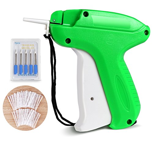 Etikettierpistol Heftpistole Etikettiermaschine+5 Ersatznadeln +1200 Heftfäden für kleidung preisschilder Etiketten Preis Marke Tags Schild Label Hut von 1Plusselect von ilauke