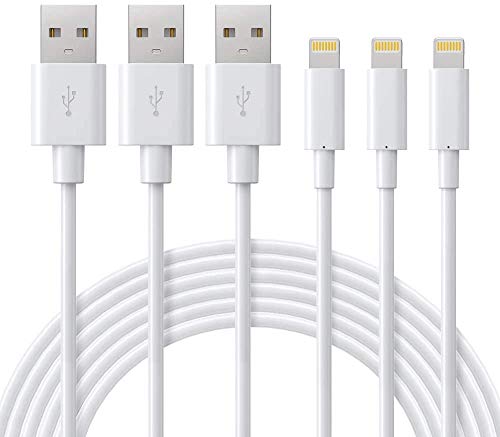 ilikable 3 Pack iPhone Ladekabel 2M, MFi Zertifiziert iPhone Kabel, Lightning auf USB Kabel kompatibel mit iPhone SE 2020, iPhone 14 13 12 11 Xs Max XR X 8 7 6s Plus, iPad Mini/Air, Airpods ilikable 3 Pack iPhone Ladekabel 2M, MFi Zertifiziert iPhone Kabel, Lightning auf USB Kabel kompatibel mit iPhone SE 2020, iPhone 14 13 12 11 Xs Max XR X 8 7 6s Plus, iPad Mini/Air, Airpods von ilikable