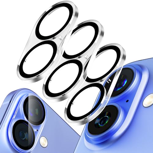 imluckies 3 Stück Kameraschutz für iPhone 16 & iPhone 16 Plus Panzer Schutz Glass Folie, 9H Härte & HD Klar, Anti-Kratzer Kamera Schutzfolie 2024, Geeignet für Nachtaufnahmen imluckies 3 Stück Kameraschutz für iPhone 16 & iPhone 16 Plus Panzer Schutz Glass Folie, 9H Härte & HD Klar, Anti-Kratzer Kamera Schutzfolie 2024, Geeignet für Nachtaufnahmen von imluckies