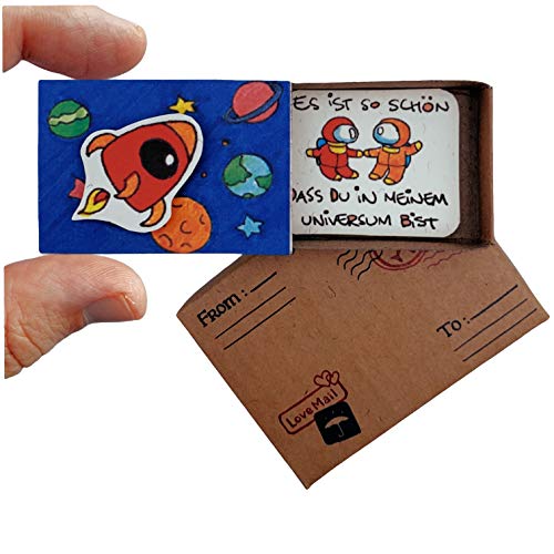 immi Mini Überraschung, kleines Geschenk in der Box (Liebe/Universum) von immi