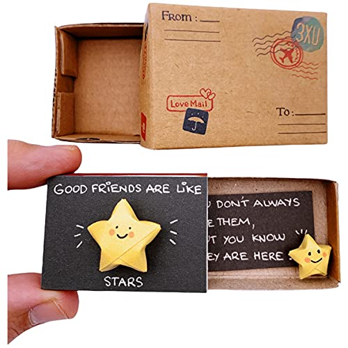 immi Origami Überraschung, kleines Geschenk in der Box (Stern/beste Freunde) von immi
