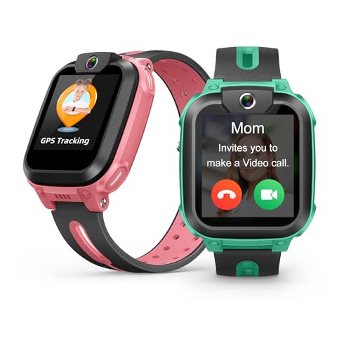 imoo Watch Phone Z1, Kids Smartwatch, Smart Watch Phone, mit langanhaltender Video & Phone Call, IPX8 Wasserdicht (grün) von imoo