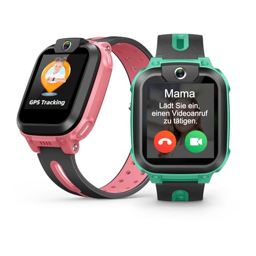 imoo Z1, Kinder Smartwatch mit GPS, Smartwatch Kinder mit GPS und Telefon, Kids Smart Watch mit Langanhaltender Video & Phone Call, IPX8 Wasserdicht (Grün) von imoo