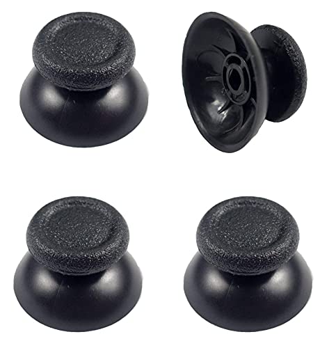 imponic für PS4 Analog Sticks/Thumb Sticks 4 Stück 4PCS (Schwarz) von imponic