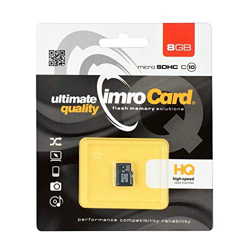 MicroSD 8 gb Class 10 High Speed Transfer Imro Hohe Qualität von imro