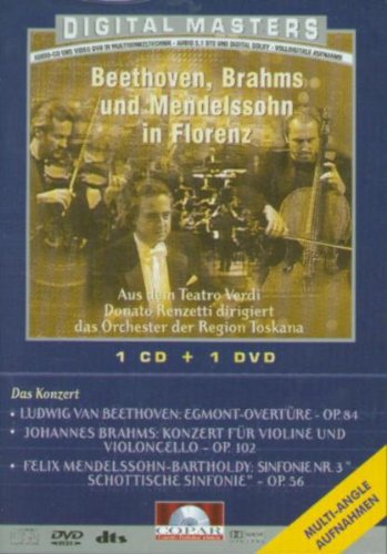 Beethoven, Brahms und Mendelssohn in Florenz [2 DVDs] von in-akustik GmbH & Co.KG