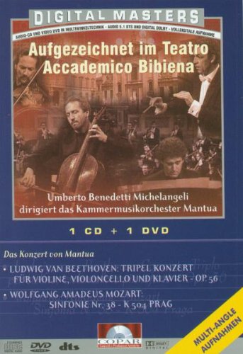 Beethoven - Tripelkonzert / Mozart - Sinfonie Nr. 38 [2 DVDs] von in-akustik GmbH & Co.KG