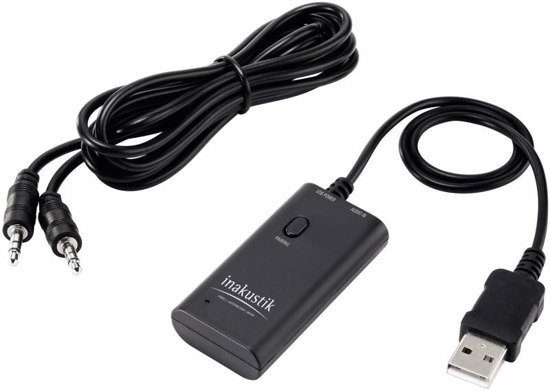 Premium Bluetooth Audio Transmitter schwarz von in-akustik