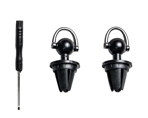 inDomit Auto-Sonnenbrillenhalter, 2 Stück (Silent Gun) von inDomit