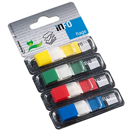 INFO FLAGS Haftstreifen SOLID COLOUR TIP, mini 12 x 43 mm von inFO Notes