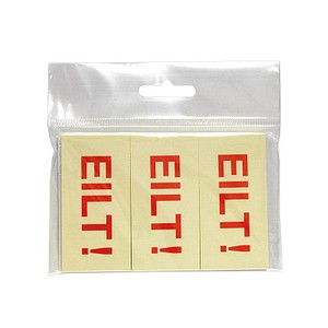 inFO Haftmarker gelb "EILT!" 3x 50 Streifen von inFO