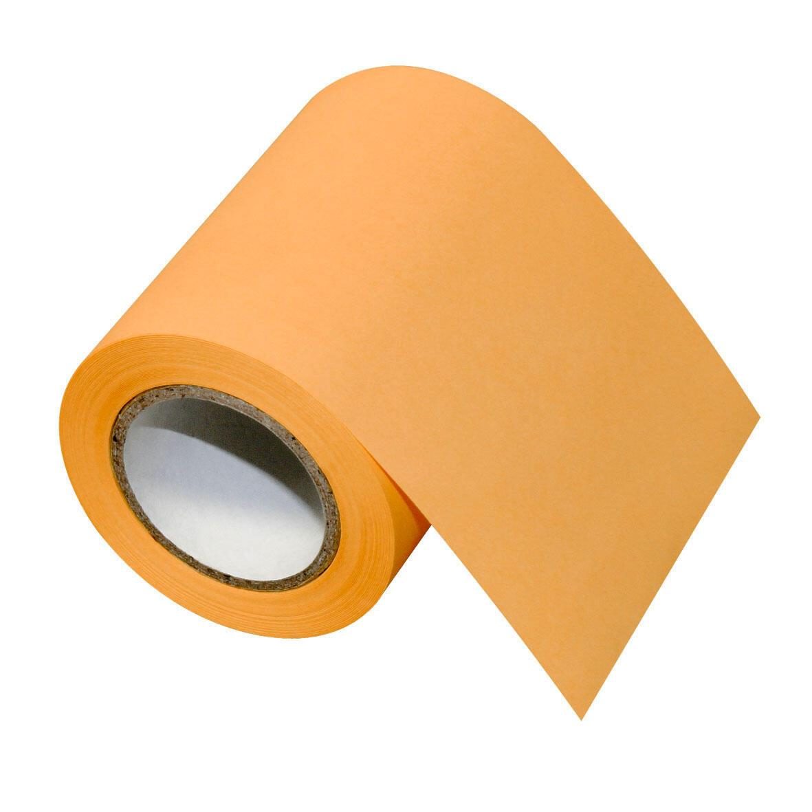 inFO Haftnotizen-Rolle Haftnotizrolle neonorange Orange von inFO