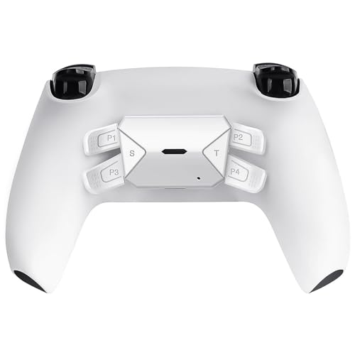 TOMSIN Programmable Remap Back Paddles Kit for PS5 Controller BDM 010 & BDM 020, 4 White Upgrade Back Button Attachment for PS5 Controller TOMSIN Programmable Remap Back Paddles Kit for PS5 Controller BDM 010 & BDM 020, 4 White Upgrade Back Button Attachment for PS5 Controller von inRobert