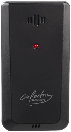 infactory Zubehör zu Wetterstation WLAN App: Funk-Außensensor für WLAN-Funk-Wetterstation FWS-750.app (Gartenthermometer, Außensenor) von infactory