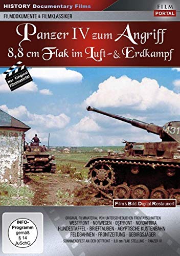 Panzer IV zum Angriff - 8,8 cm Flak im Luft-& Erdkampf Panzer IV zum Angriff - 8,8 cm Flak im Luft-& Erdkampf von History Films (Alive)
