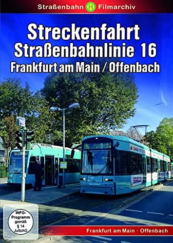 Straßenbahnlinie 16_Frankfurt am Main_Streckenfahrt von info@history-films.com