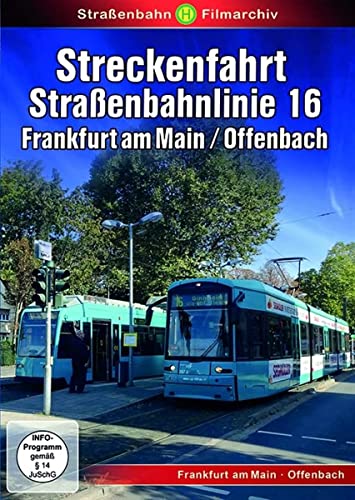 Straßenbahnlinie 16_Frankfurt am Main_Streckenfahrt von 99999 (Alive)