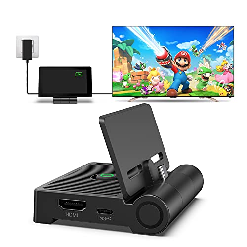 innoAura Switch TV Dock für NS Switch/Switch OLED, Switch Docking Station mit Faltbarem und Tragbarem Design, HDMI, Typ-C und USB 3.0 Grenzfläche innoAura Switch TV Dock für NS Switch/Switch OLED, Switch Docking Station mit Faltbarem und Tragbarem Design, HDMI, Typ-C und USB 3.0 Grenzfläche von innoAura