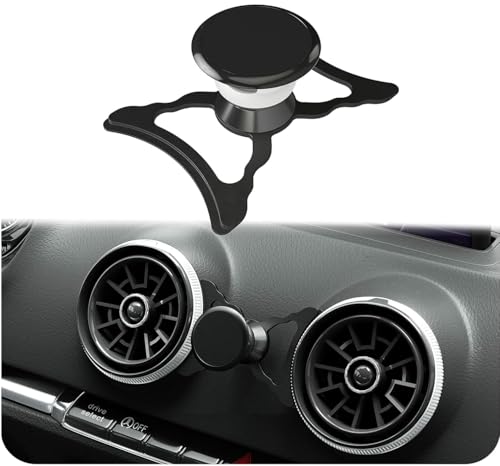innoGadgets® magnetische Handyhalterung kompatibel mit Audi Q2/SQ2 | Universelle Halterung für Smartphone, GPS & Tablet | 360 verstellbar für optimale Sicht | Schwarz von innoGadgets