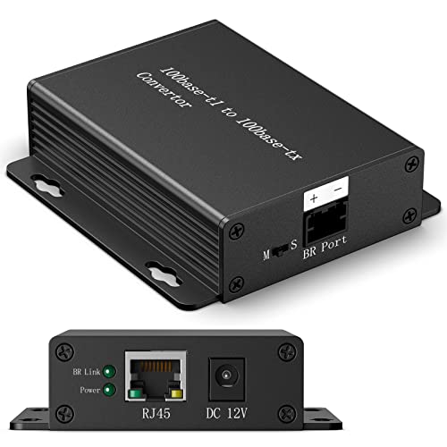 Ethernet Media Converter Device 2-Wire Ethernet BroadR-Reach(100BASE-T1) to Fast Ethernet (100BASE-TX) Automotive IEEE 100BASE-T1 Compliant with 100Mbit/s Transmit von innomaker